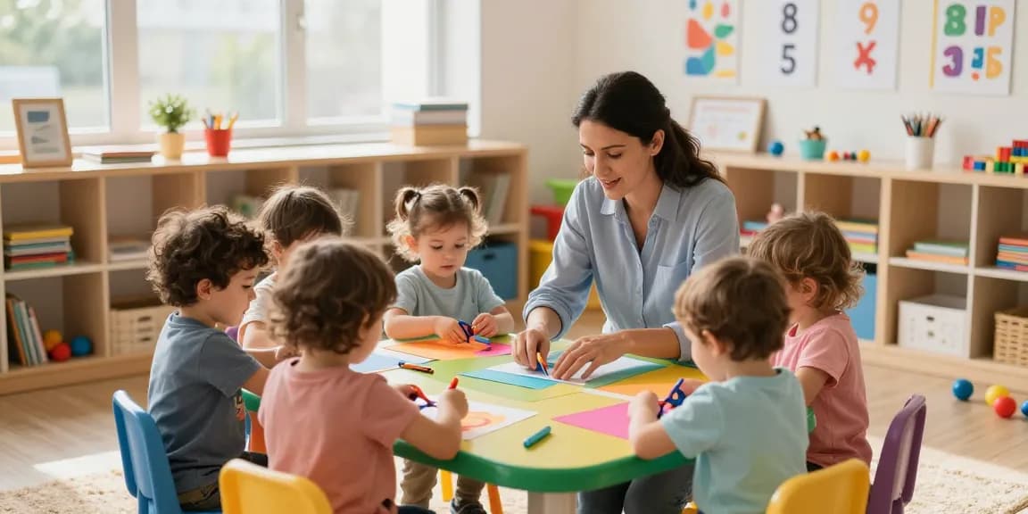 Engaging child development scene showcasing infants learning through playful activities with a focus on link slot.
