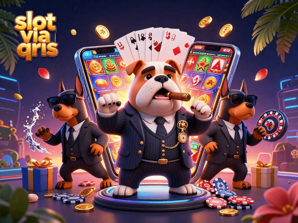 Engage with exciting slot via qris games featuring dynamic casino elements and characters.
