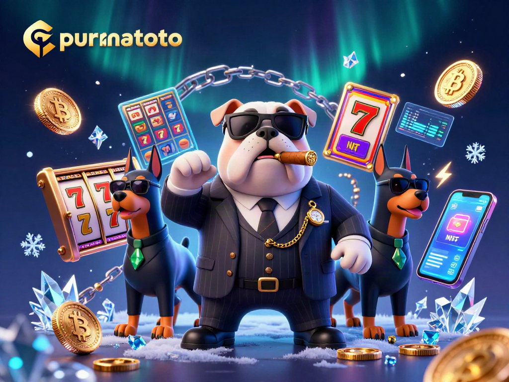 Purnatoto menghadirkan aksi slot online dengan karakter mafia lucu dan elemen permainan kasino yang menarik.