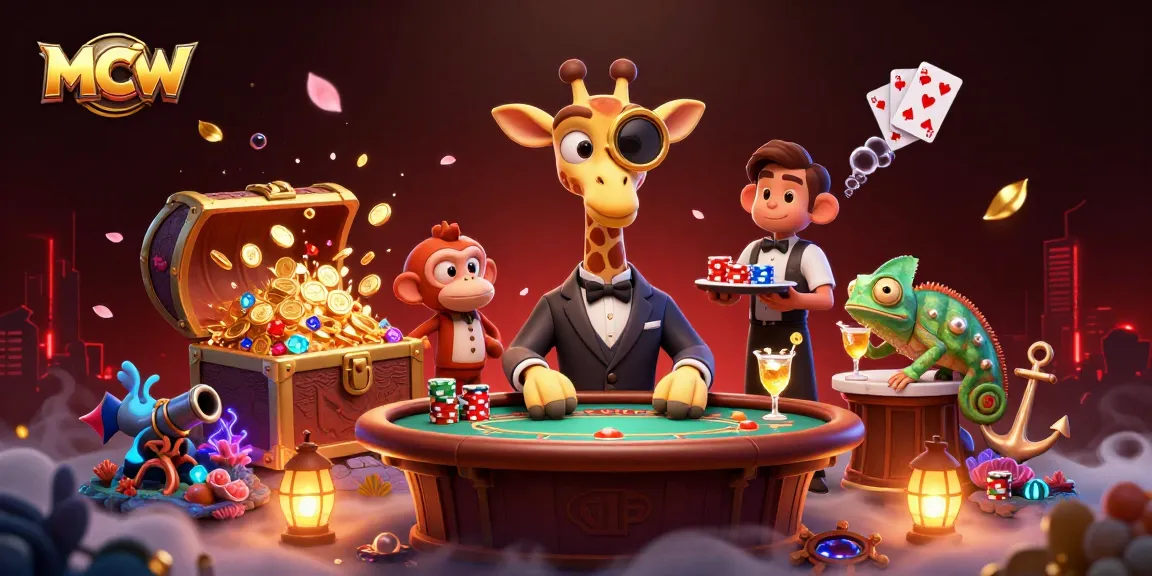 Experience thrilling gaming at MCW with high-roller giraffe and dynamic casino action.