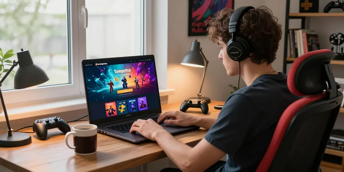 Experience effortless tempototo login in a vibrant home gaming setup, showcasing a user-friendly interface.