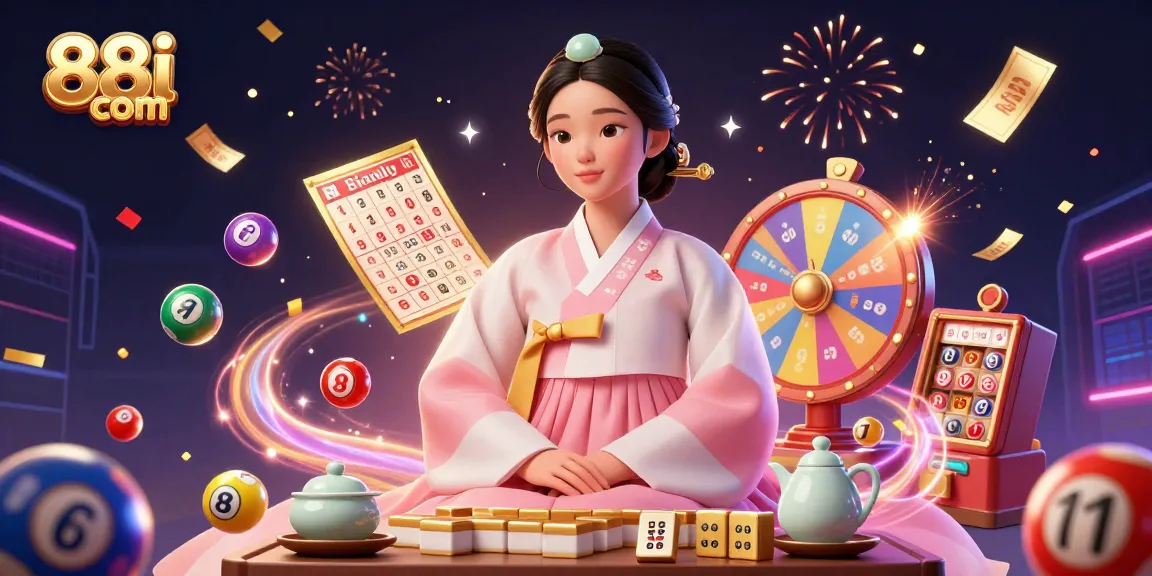 Engage with the thrill of 88i com and vibrant lottery elements in a festive setting.
