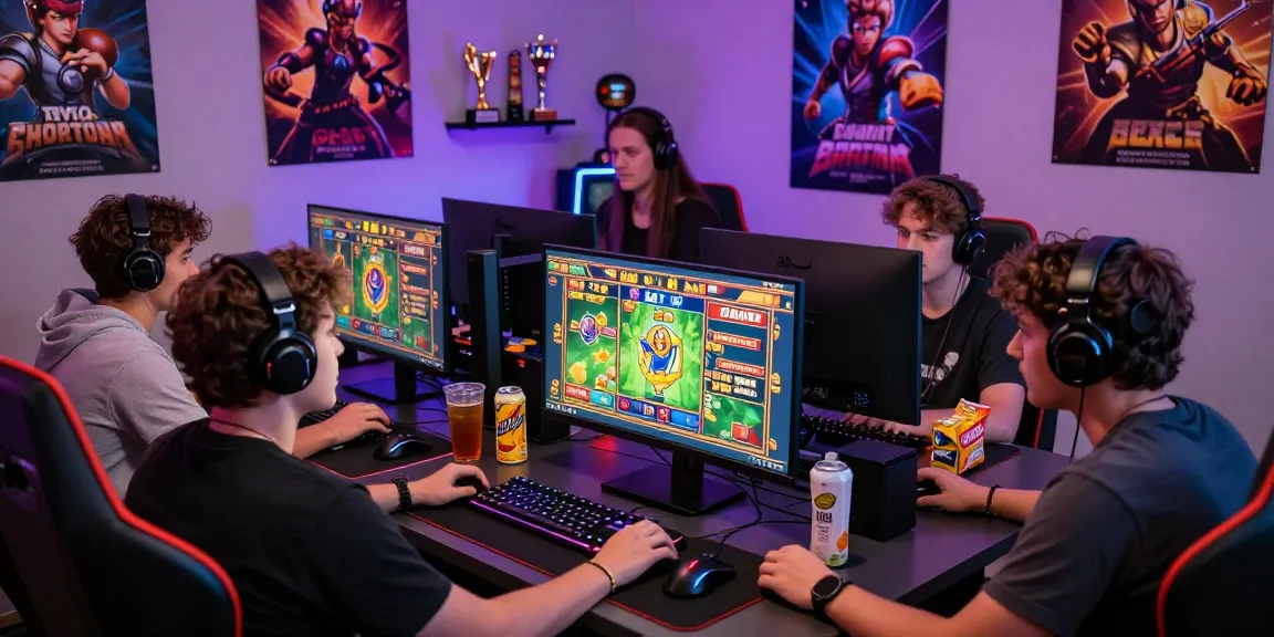LUXURY777 pengalaman bermain slot online dengan desain grafis yang menarik, suasana gamer yang antusias dan interaktif.