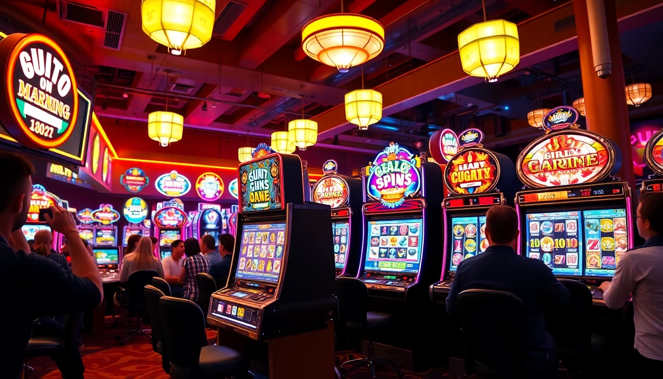 Main kazino machines showcasing situs slot gacor dengan tampilan cerah dan penuh energi.