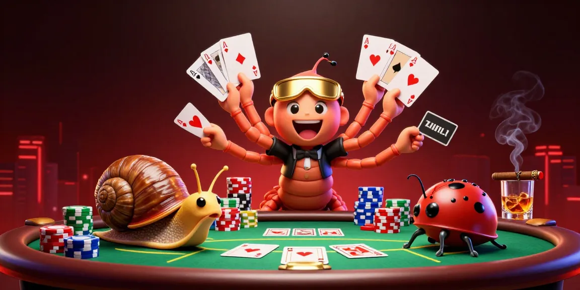 Permainan poker slot menarik melalui platform percaya4d dengan dealer kartun menarik.