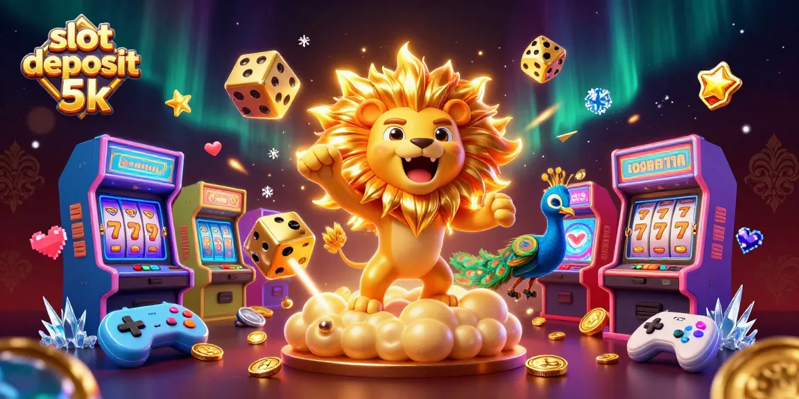 Slot deposit 5k: Rasakan keseruan bermain slot dengan deposit minimal hanya 5000 rupiah.