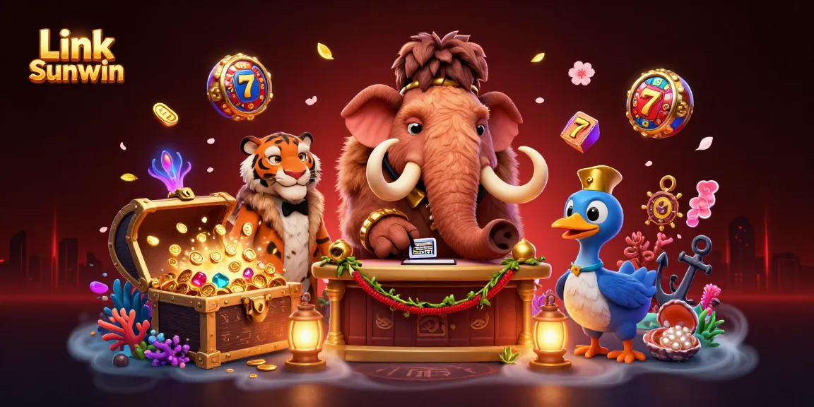 Playing at Link Sunwin reveals a vibrant casino scene featuring unique characters and exciting game elements!