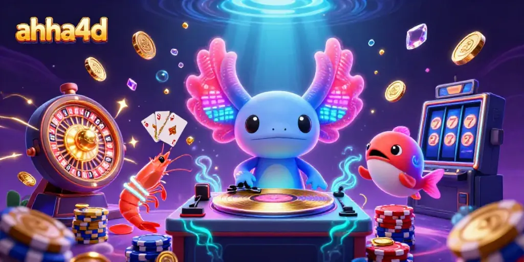 Gamer menikmati pengalaman bermain slot online ahha4d dengan banyak pilihan dan akses mudah