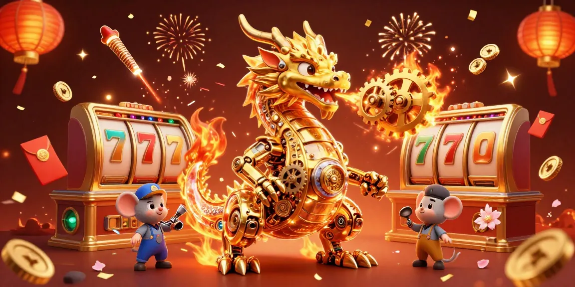 Menangkan situs toto dengan menghadirkan naga emas mekanis di kasino virtual.