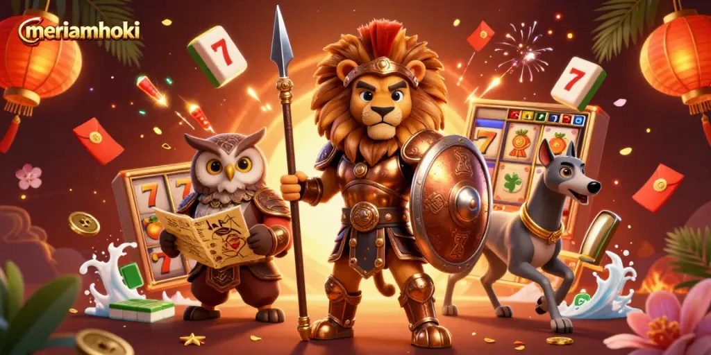Menangkan hadiah di meriamhoki dengan simbol slot yang berkilau dan karakter mengagumkan.
