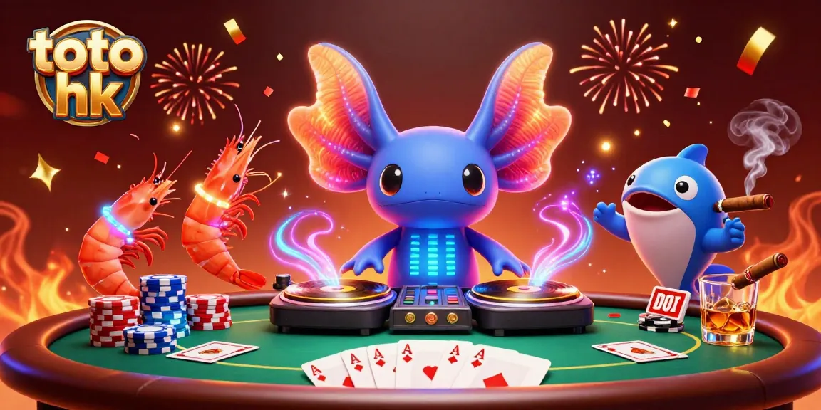 Mainkan toto hk dengan karakter 3D cerah dan elemen kasino meriah.