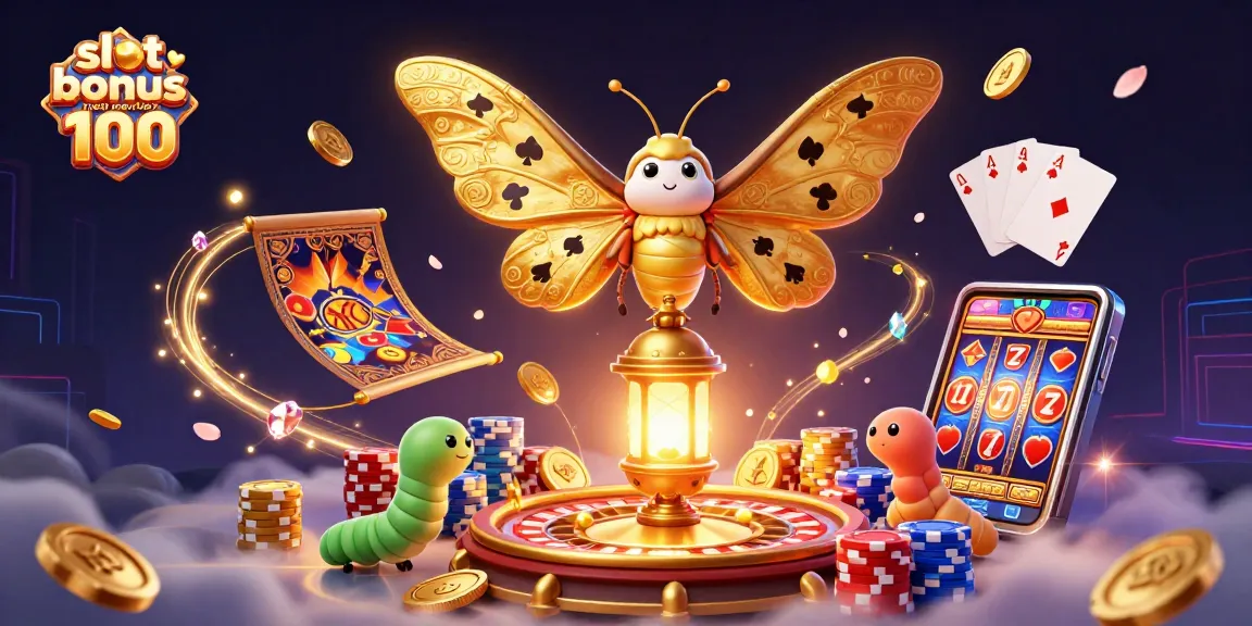Menangkan slot bonus anggota baru 100 dengan ilustrasi 3D menarik dari kasino.