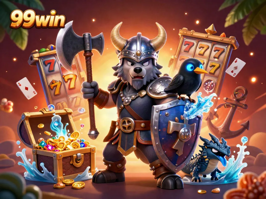 Experience amazing wins at 99win with thrilling games, animated characters, and vibrant visuals