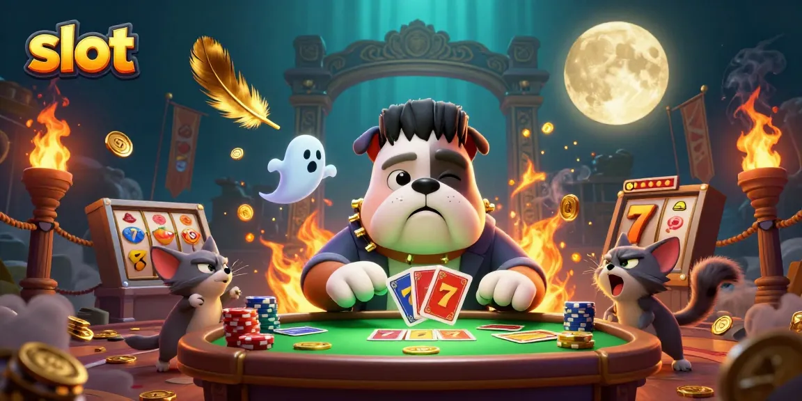 Menang di slot yang penuh dengan karakter fantastis dan elemen kasino fantasi.