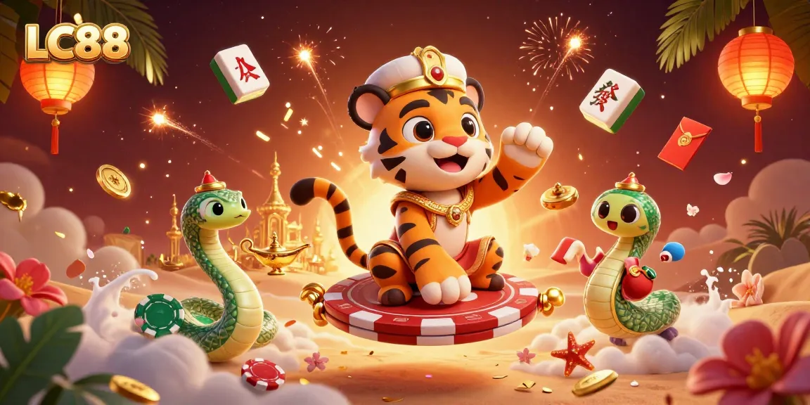 Experience thrilling gameplay with LC88 through vibrant scenes of excitement and winning opportunities.