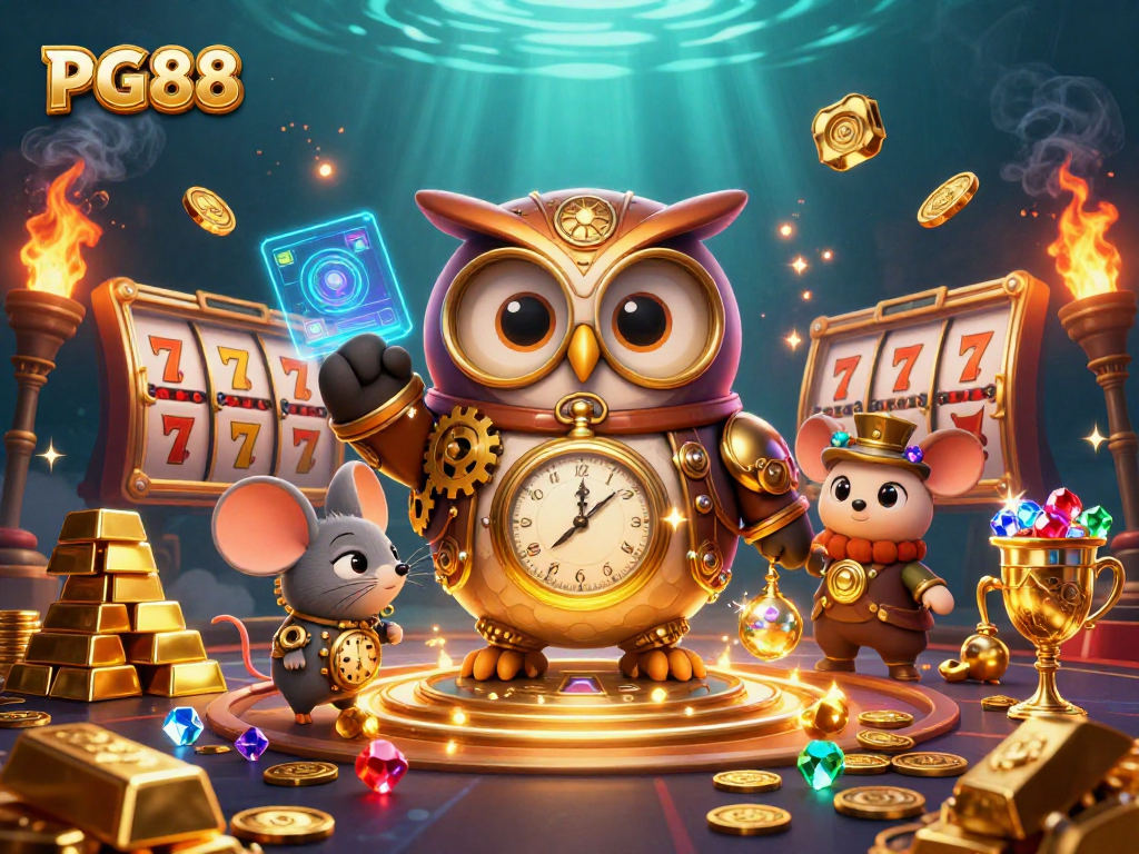 Experience jackpot thrills at PG88 with vibrant slot symbols and treasure-filled adventure.