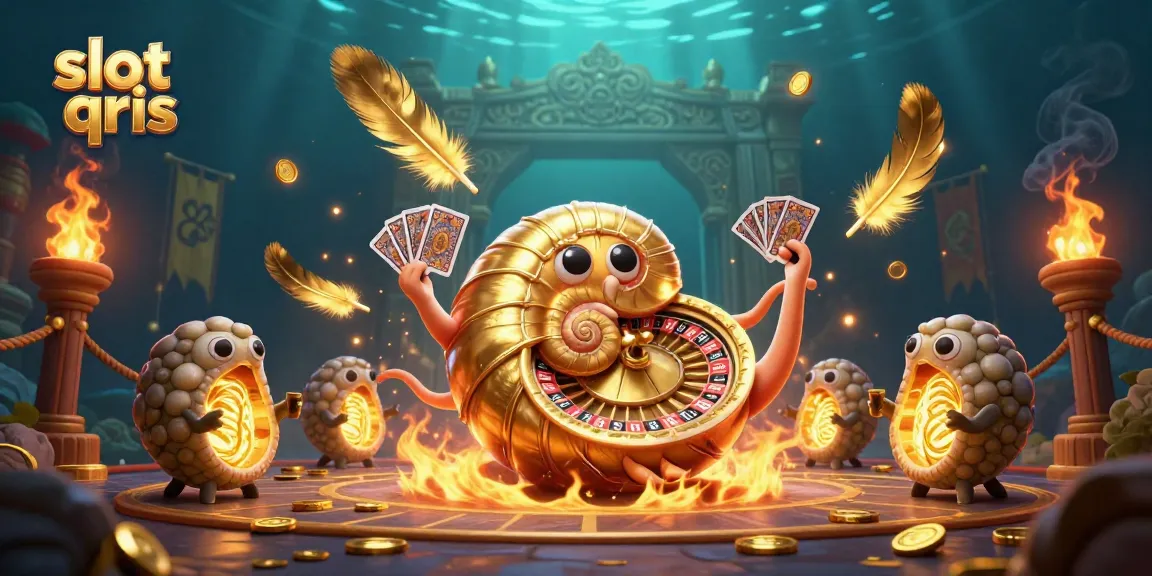 Engage with slot qris in an exciting undersea casino adventure featuring dynamic characters and vibrant elements.