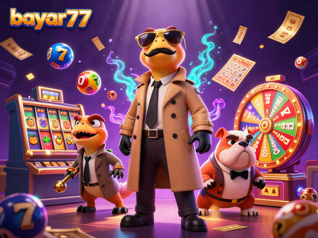 Raih kemenangan di bayar77 sambil memainkan slot dengan tiga raptor kartun yang lucu.