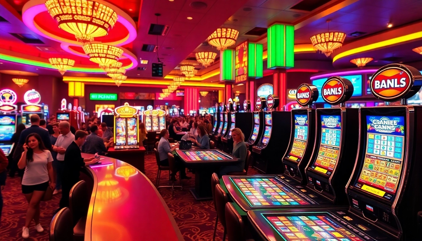 Experience the thrill of afktoto in a vibrant casino atmosphere with lively patrons.
