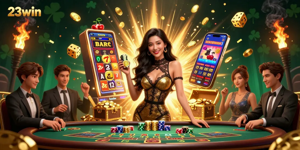 Experience thrilling high-stakes gaming at 23win with our exclusive casino promotions and vibrant slots.