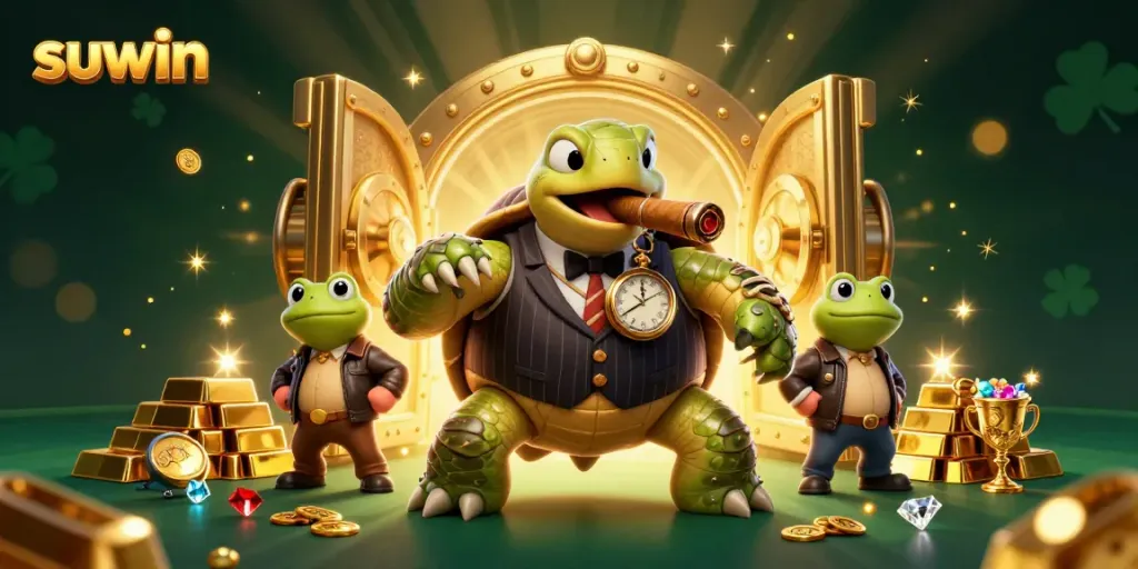 Experience the thrilling casino atmosphere with suwin’s exciting characters and vibrant treasures.