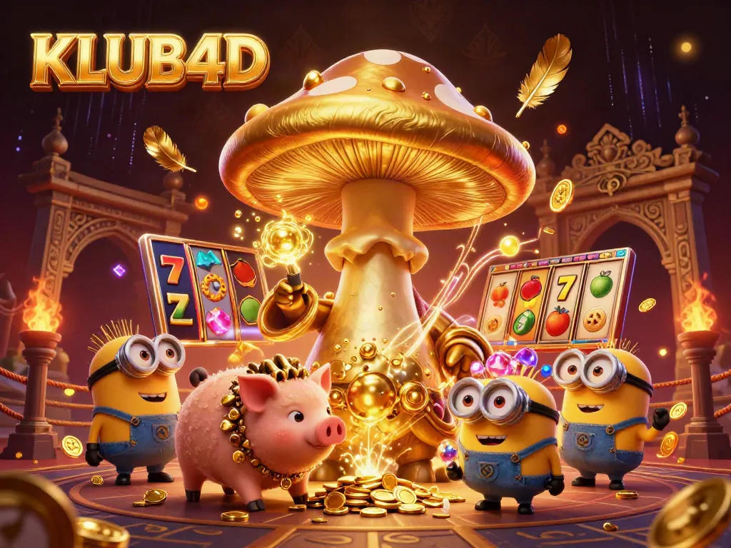Menggunakan strategi terkini di KLUB4D untuk memenangkan jackpot dengan karakter kartun 3D