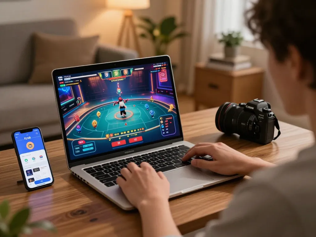 Experience thrilling gameplay on FLY88 with an engaging online setup featuring vibrant graphics.