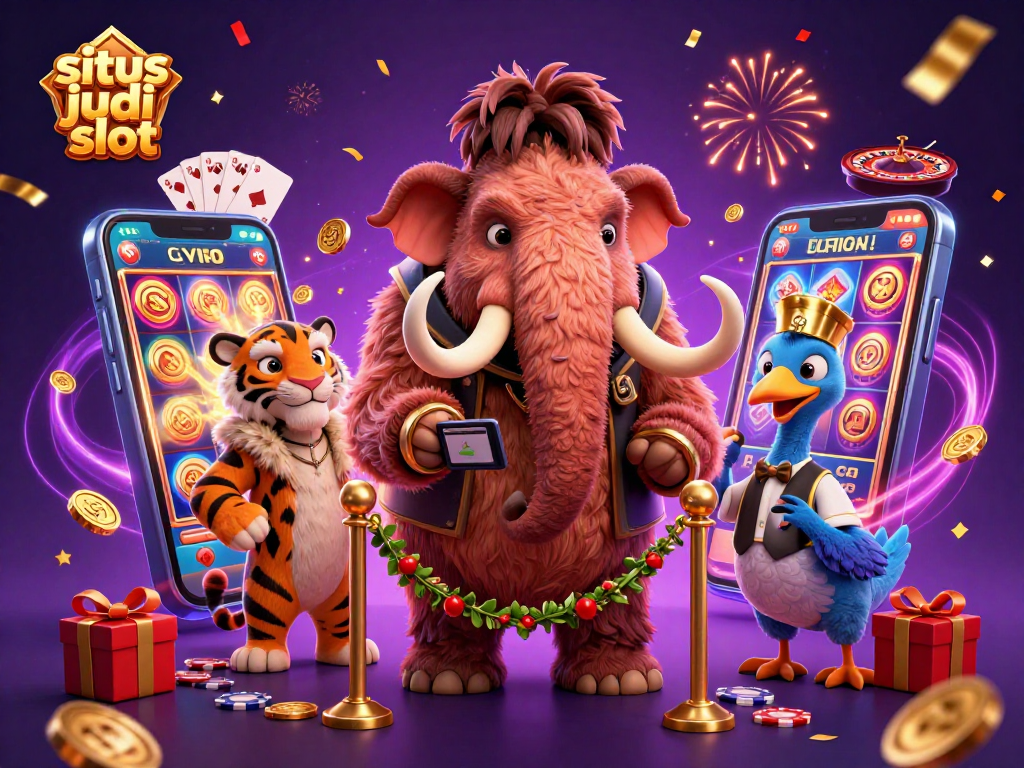 Menangkan hadiah di situs judi slot dengan bouncer mammoth dan tamu VIP di kasino digital