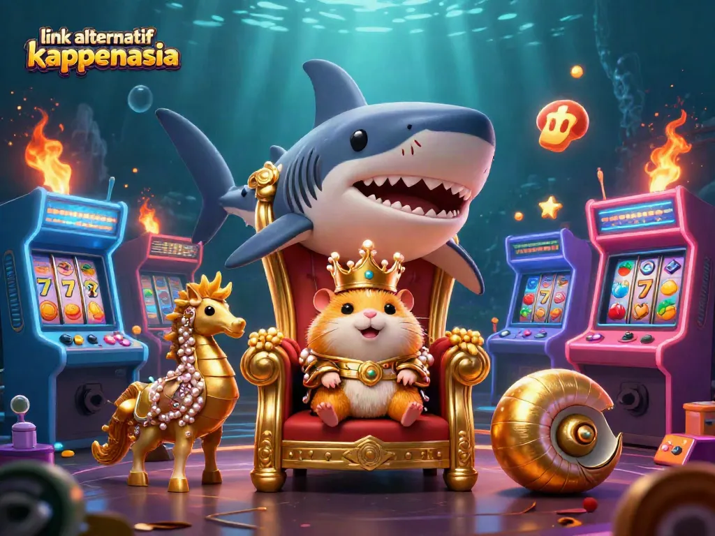 Slot mesin dan rajanya hamsternya dalam ilustrasi 3D yang berisi link alternatif kaptenasia yang menarik.