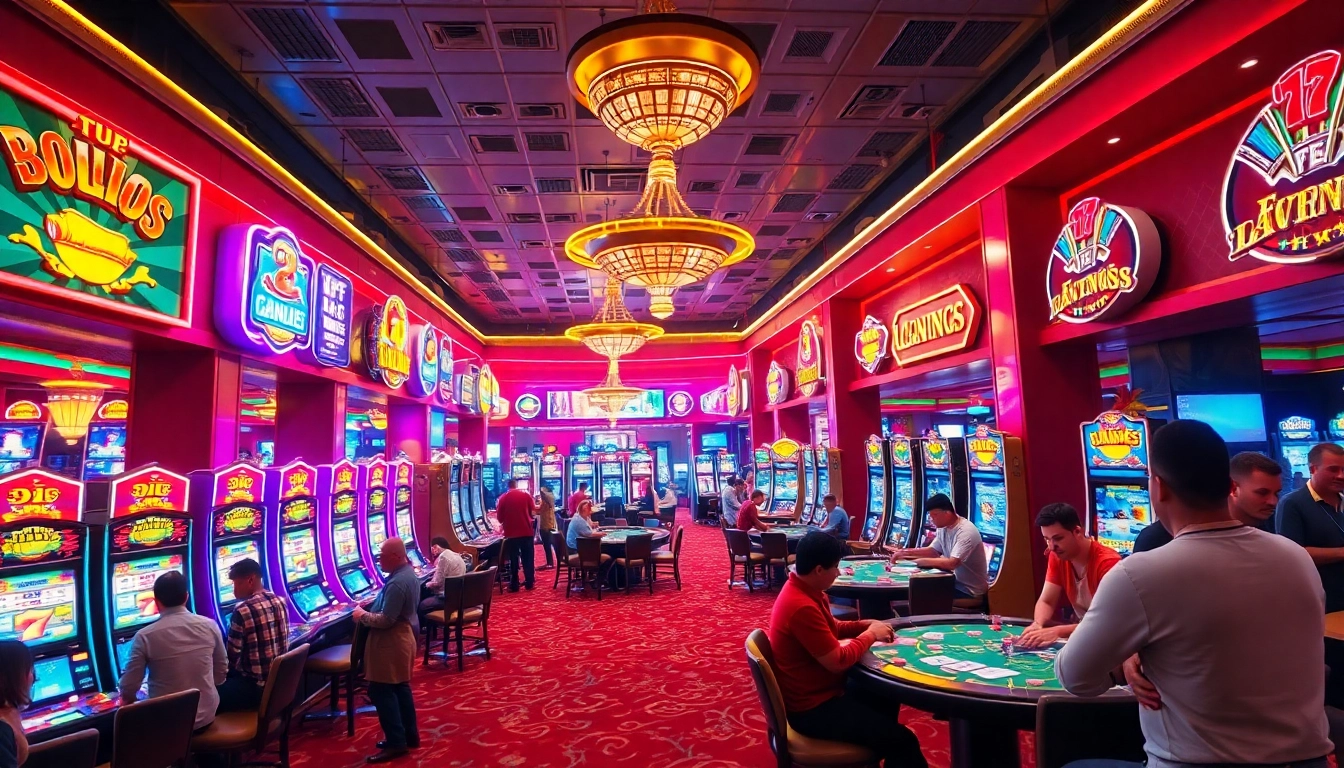 Raih kemenangan bermain dentoto di kasino yang meriah dengan berbagai mesin slot.
