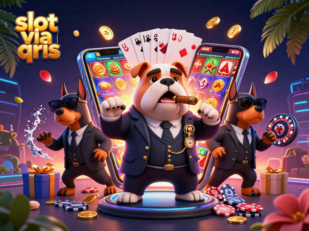 Engage with exciting slot via qris games featuring dynamic casino elements and characters.