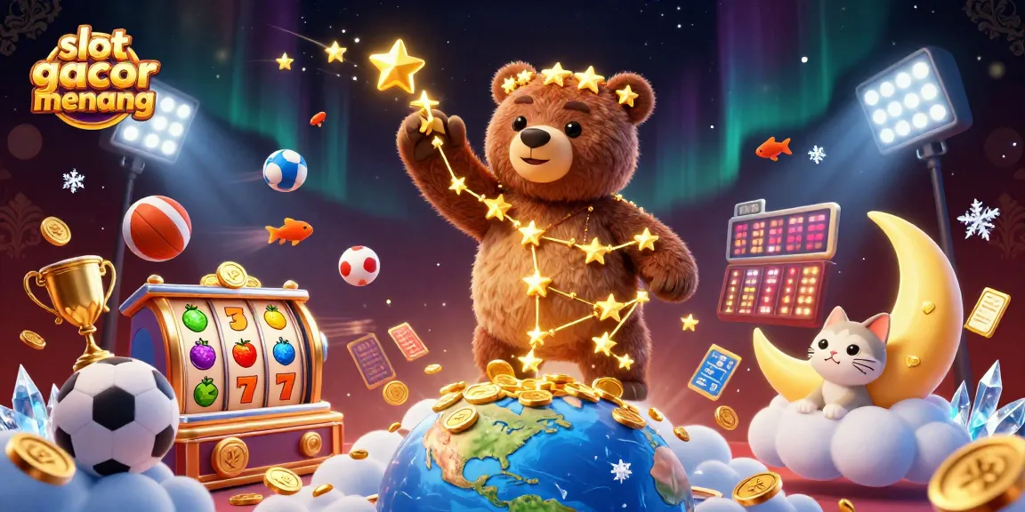 Menangkan slot gacor gampang menang dengan simbol buah dan jackpot dalam ilustrasi kasino 3D yang menakjubkan.