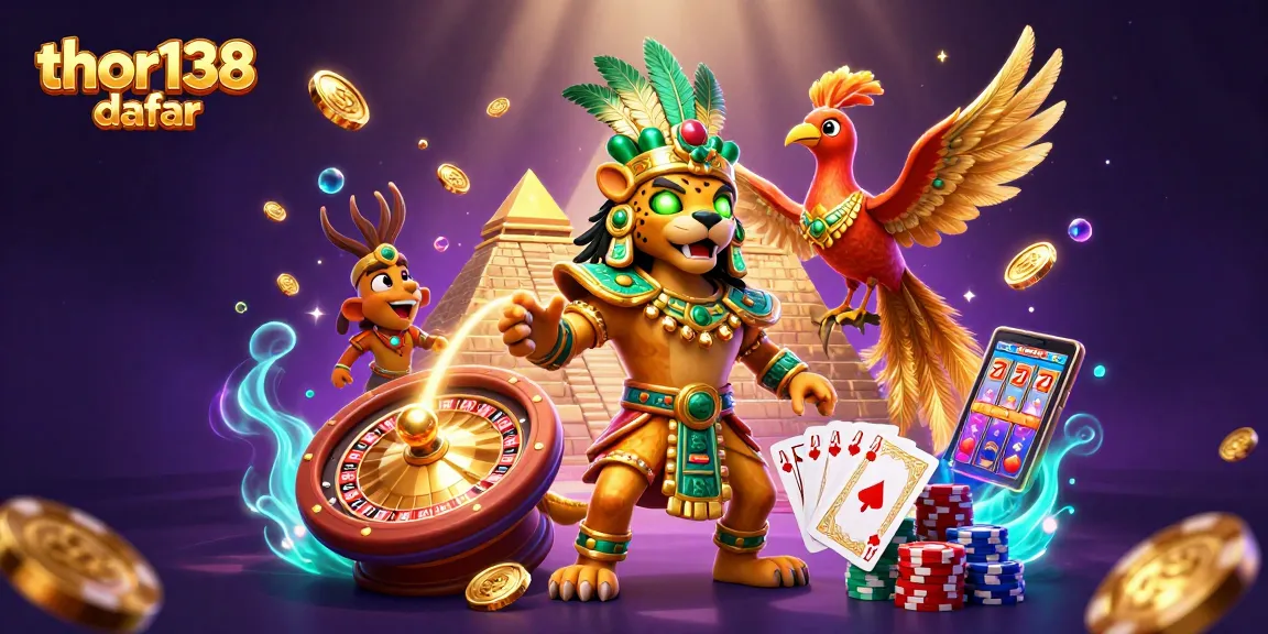 Mengakses thor138 daftar dengan langsung memutar roda roulette sambil dikelilingi koin emas dan batu permata.