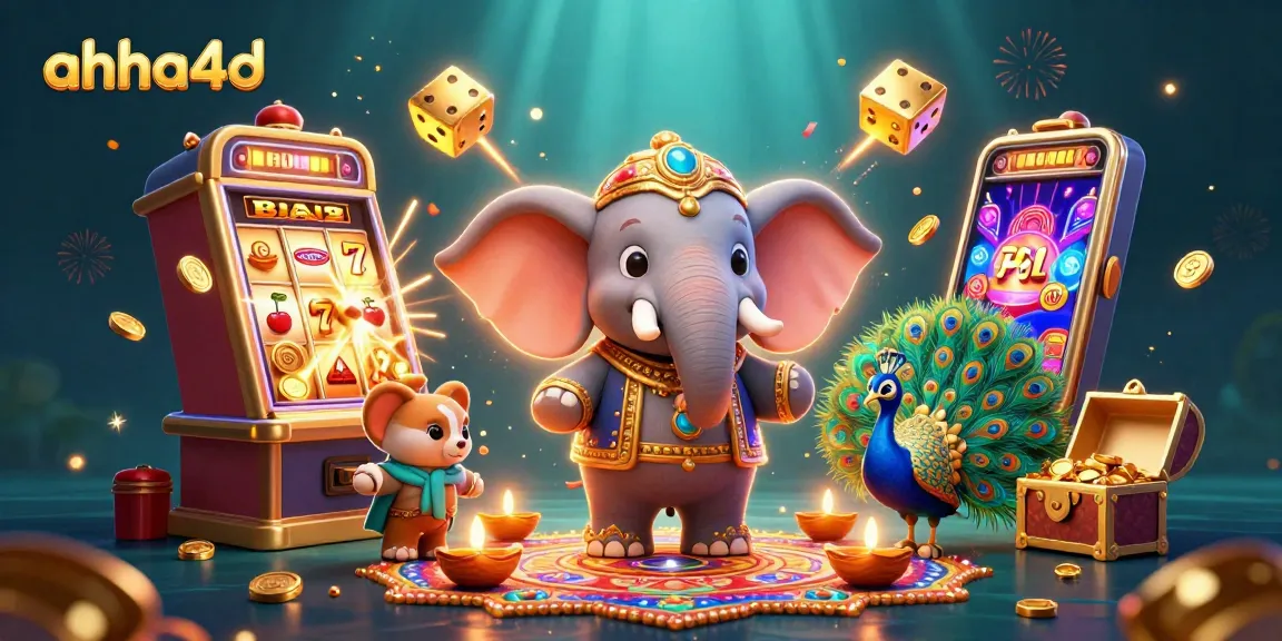 Menangkan permainan di ahha4d dengan jackpot mesin slot yang memukau dan karakter menarik.