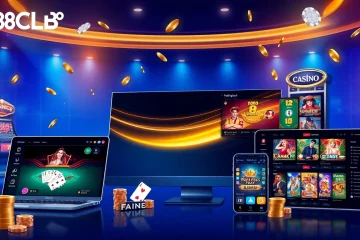 Experience the thrilling gaming interface of 88clb with vibrant visuals for online casino games.