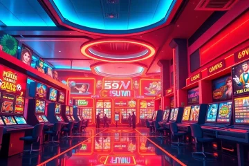 Immersive online casino experience featuring 69VN with vibrant games and engaging characters.