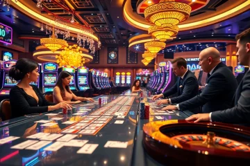 Xổ số 3 miền hôm nay results showcased at a luxurious casino drawing excitement from players